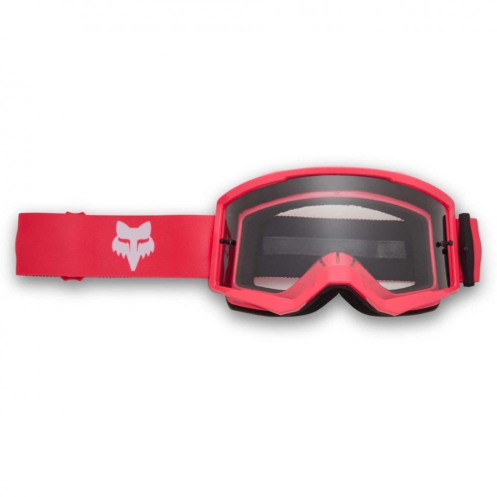 FOX Racing MX | MTB Goggles - MAIN V3 CORE (Fluo Pink) Clear Lens