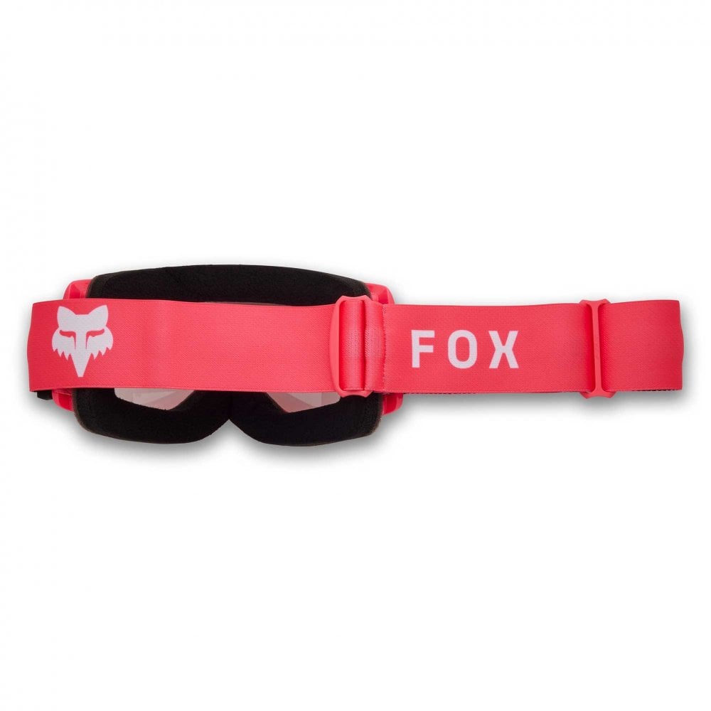 FOX Racing MX | MTB Goggles - MAIN V3 CORE (Fluo Pink) Clear Lens