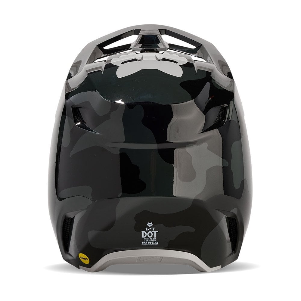 FOX Racing MX | Enduro Helmet - V1 BNKR (Black Camo)