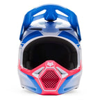 FOX Racing MX Youth Helmet - V1 COLLECT (White/Blue/Pink)