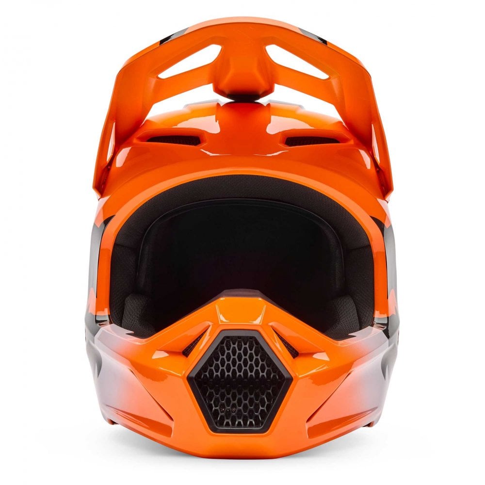 FOX Racing MX Youth Helmet - V1 SHIELD (Fluo Orange)