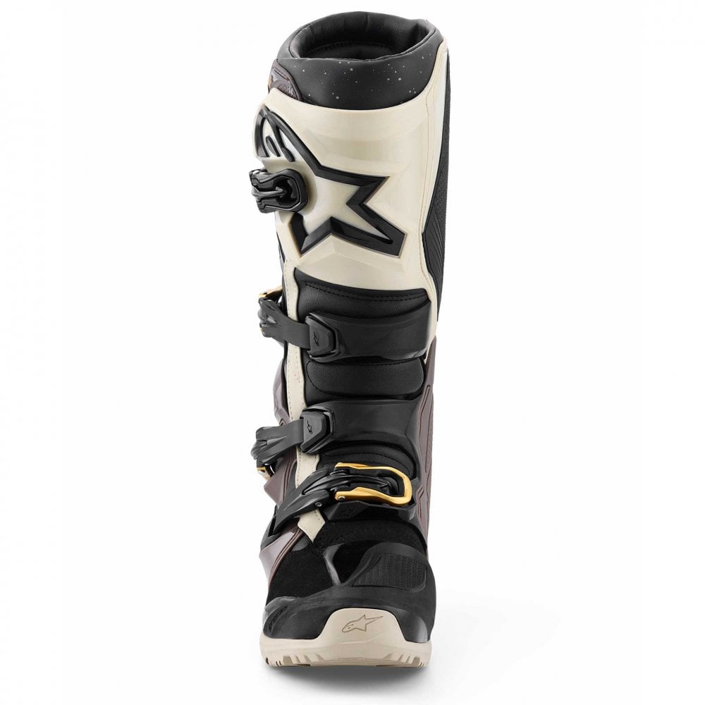 Alpinestars MX Boots - Tech 7 Enduro DRYSTAR **NEW Model** (Black/Dark Grey/Gold)