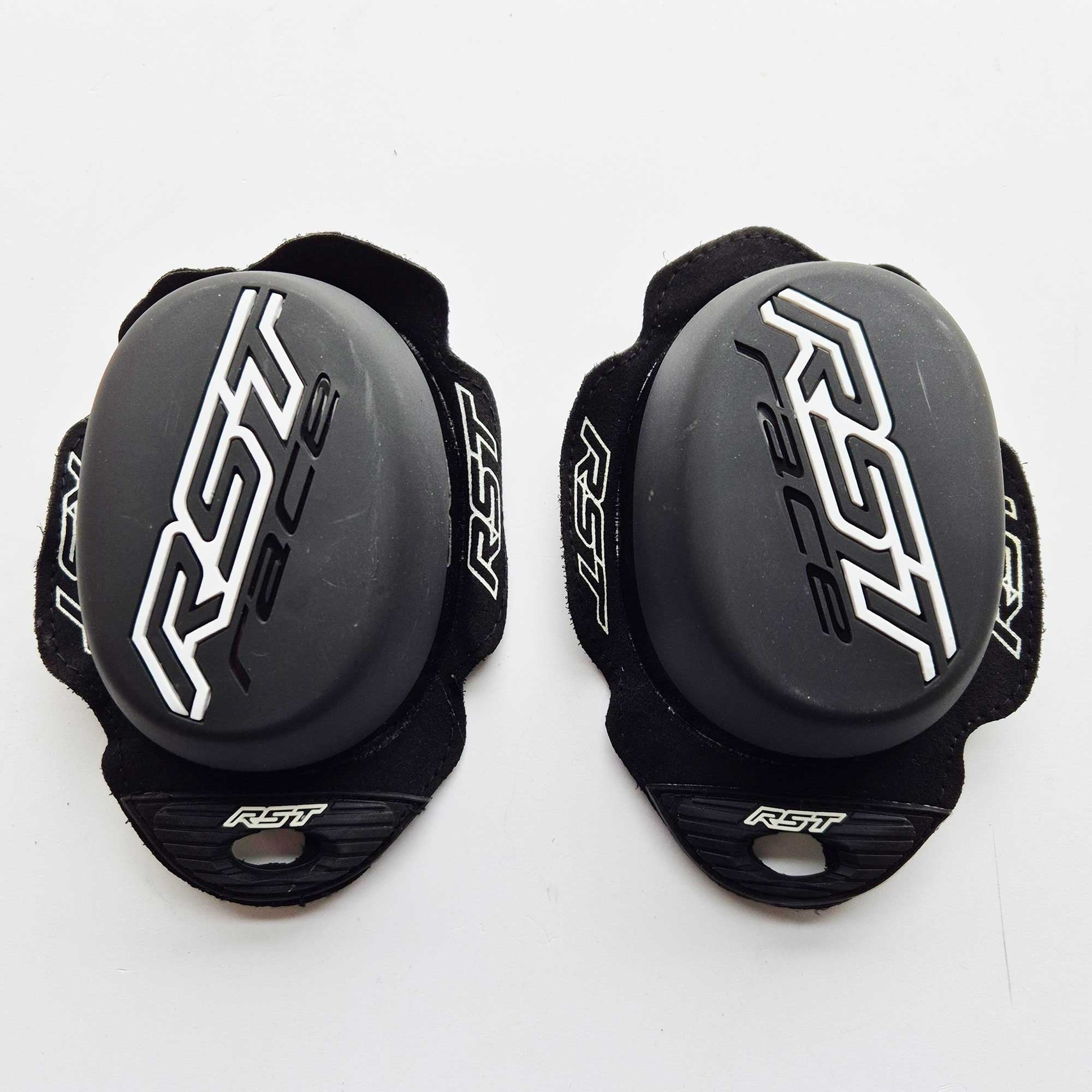 RST Knee Sliders - RST TPU Puller - WET (Black/White)