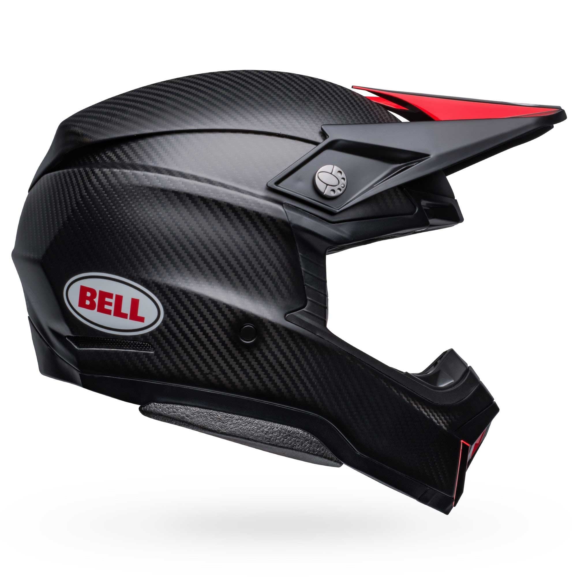 Bell Moto-10 SPHERICAL MX | Enduro Helmet (Carbon/Red)