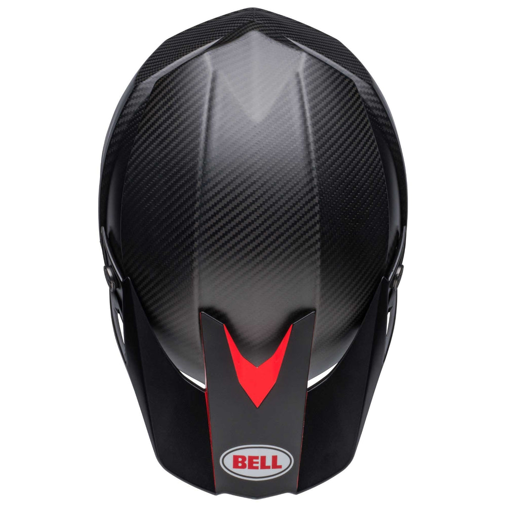 Bell Moto-10 SPHERICAL MX | Enduro Helmet (Carbon/Red)