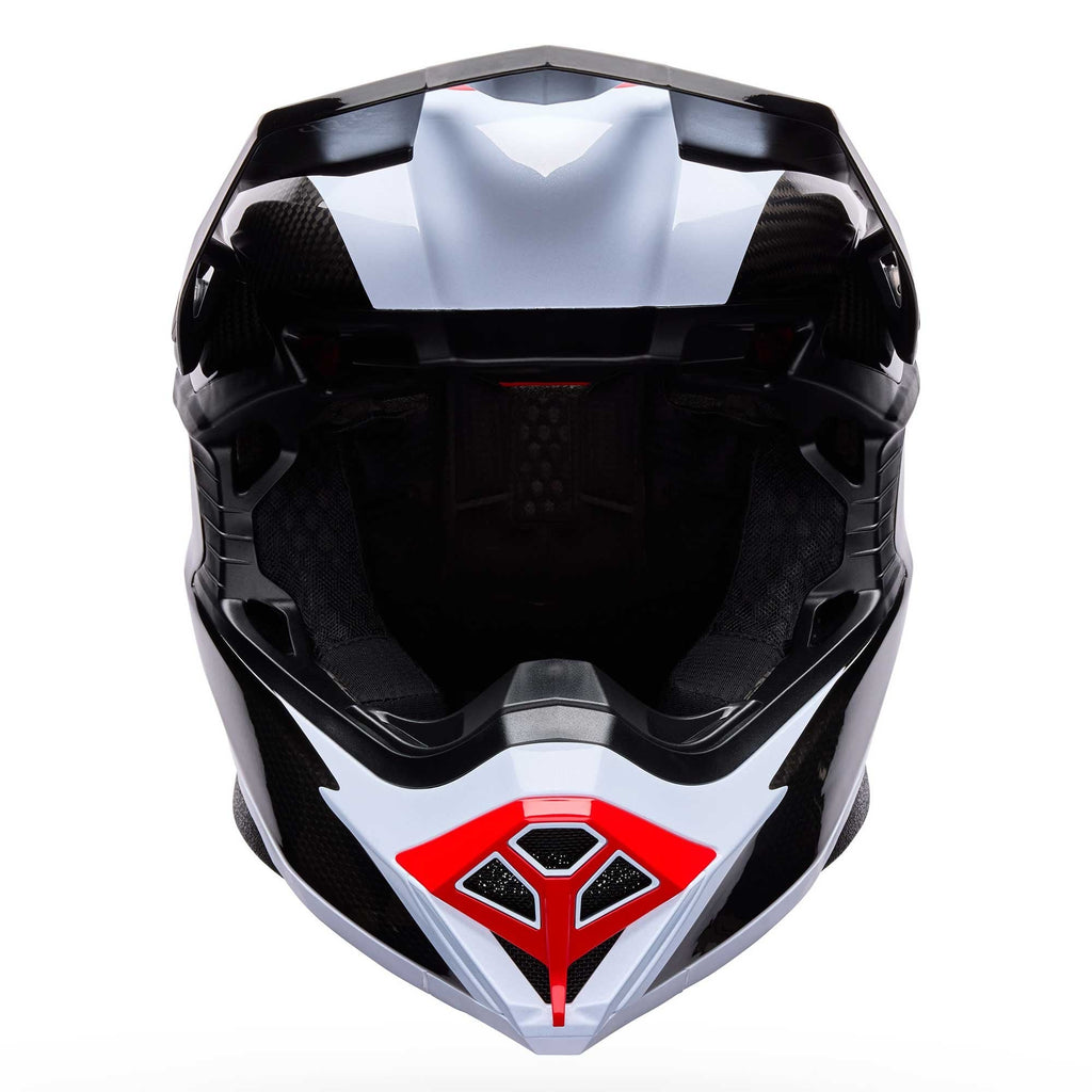 Bell Moto-10 SPHERICAL MX | Enduro Helmet FLUID (Red/White/Carbon)