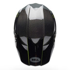 BELL Moto-10 SPHERICAL STRIKE MX | Enduro Helmet (Carbon/Grey/Fluo Yellow)