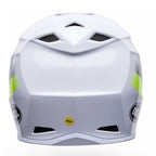 BELL MX-10 Mips AVIATOR MX | Enduro Helmet (White/Grey/Green/Fluo Yellow)