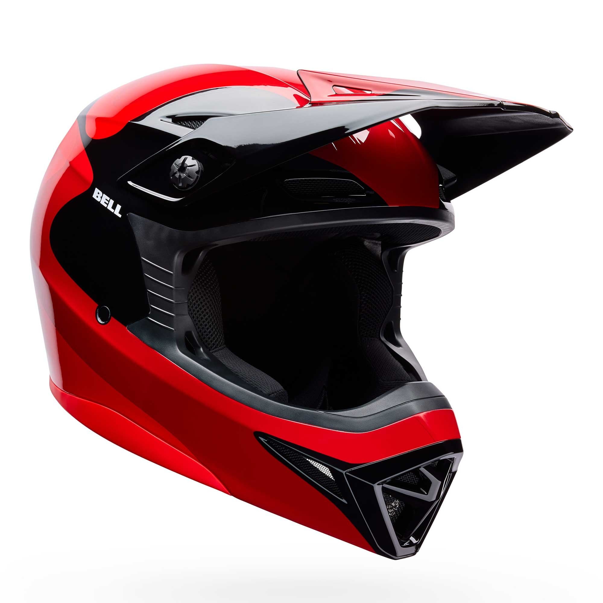 Bell MX | Enduro Helmet - MX-10 MIPS WAVE (Red/Black)