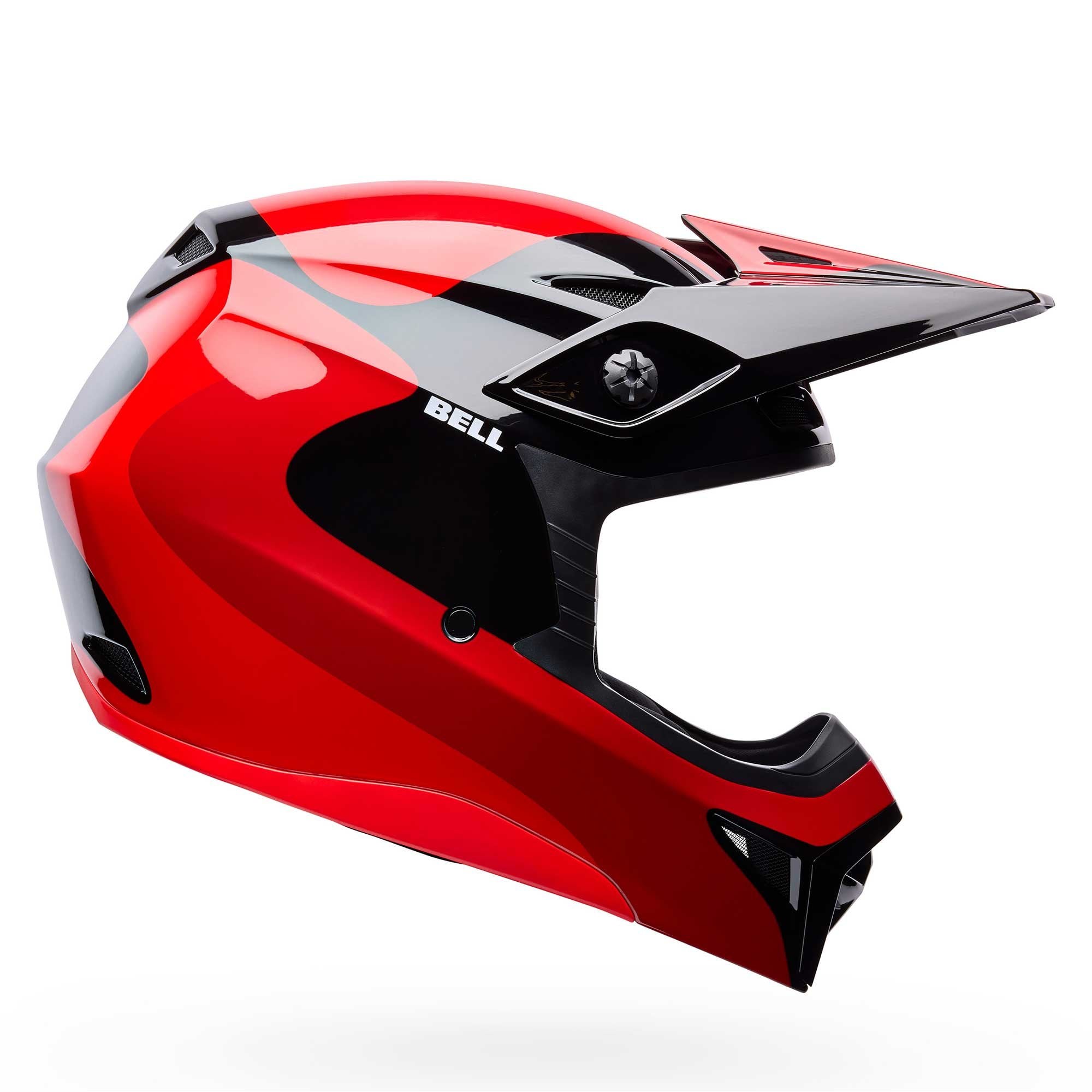 Bell MX | Enduro Helmet - MX-10 MIPS WAVE (Red/Black)