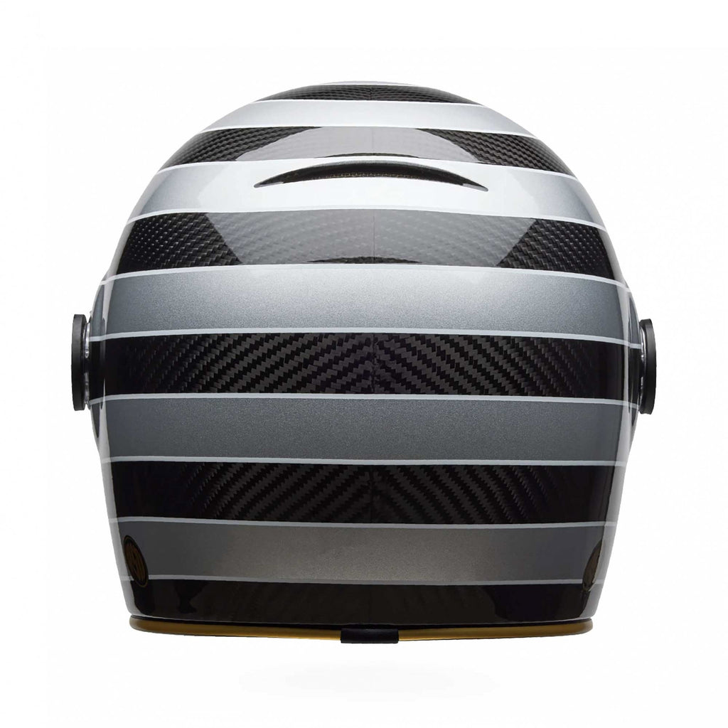 Bell Urban | Classic Motorcycle Helmet - BULLITT GT Carbon Roland Sands Designs - Temple (Black/Silver)