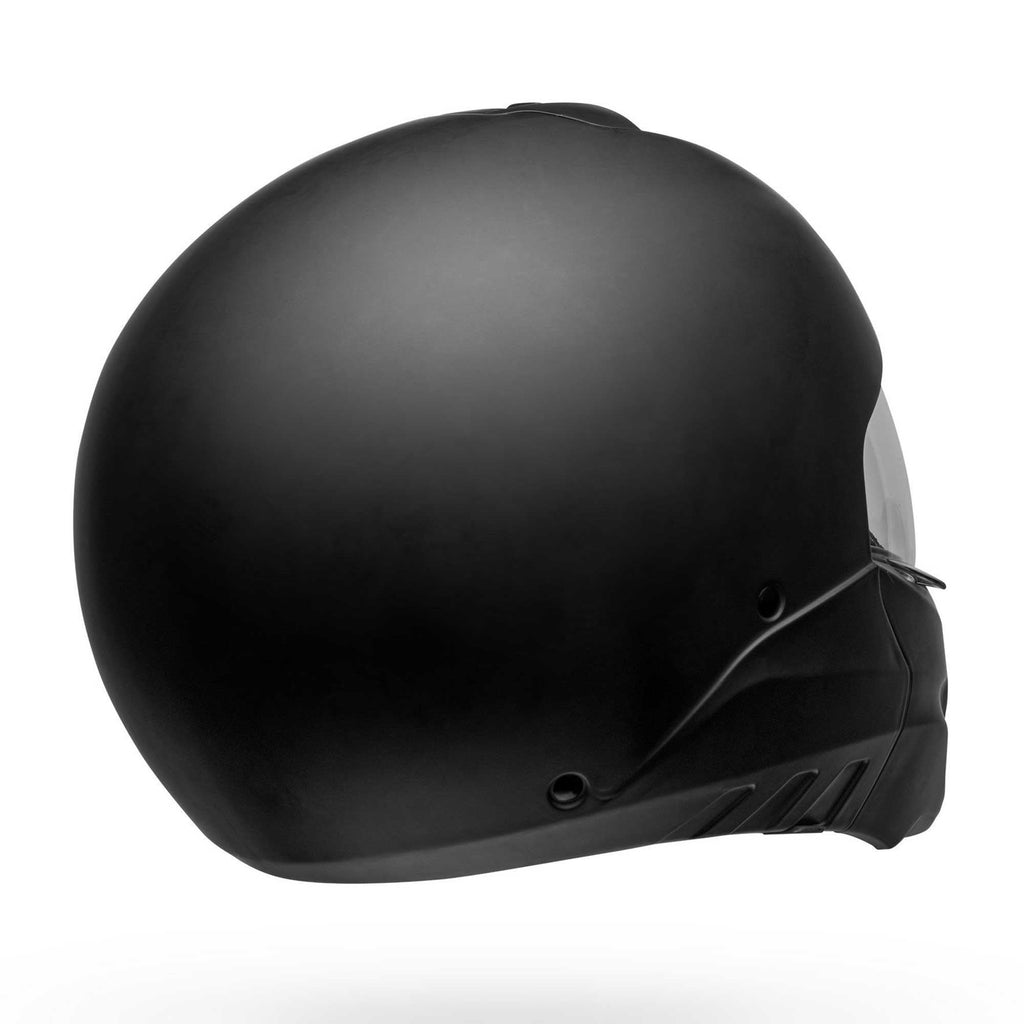 Bell Full | Open Face Motorcycle Helmet - BROOZER SOLID (Matt Black)