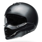 Bell Full | Open Face Motorcycle Helmet - BROOZER SOLID (Grey)