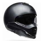 Bell Full | Open Face Motorcycle Helmet - BROOZER SOLID (Grey)