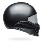 Bell Full | Open Face Motorcycle Helmet - BROOZER SOLID (Grey)