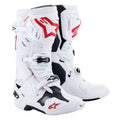Alpinestars MX Boots - Tech 10 DHCP Super Vented (White/Bright Red)