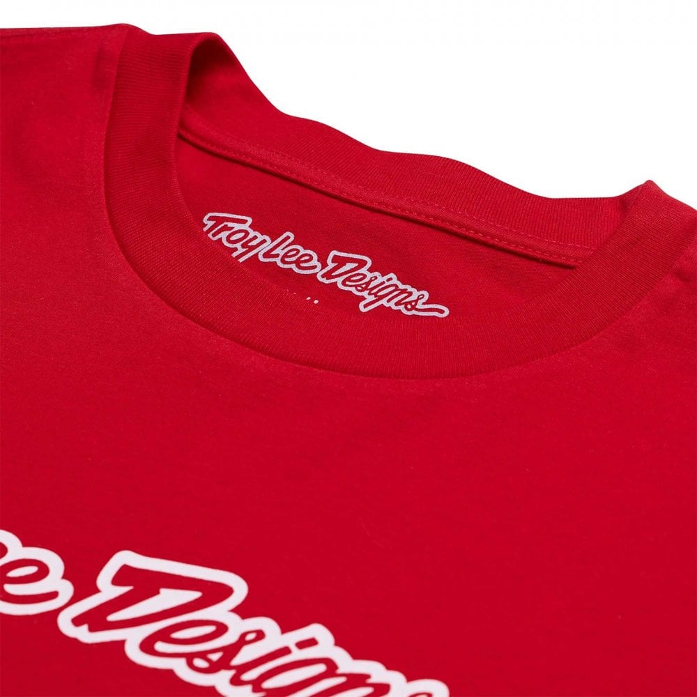 Troy Lee Designs T-Shirt - SIGNATURE (Red)