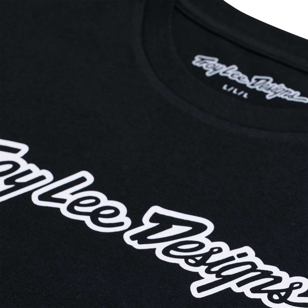 Troy Lee Designs T-Shirt - SIGNATURE (Black)