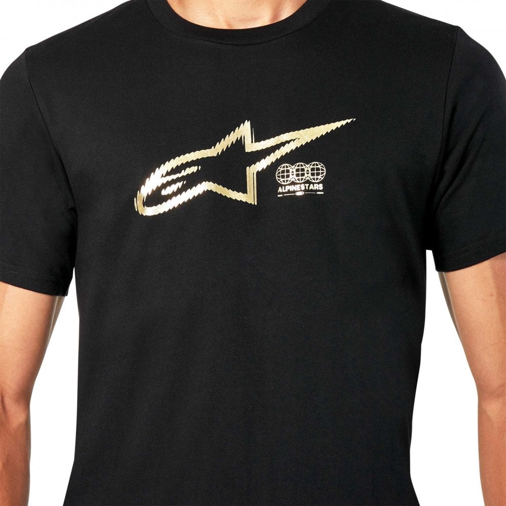 Alpinestars T-Shirt - Golden CSF SS Tee (Black)