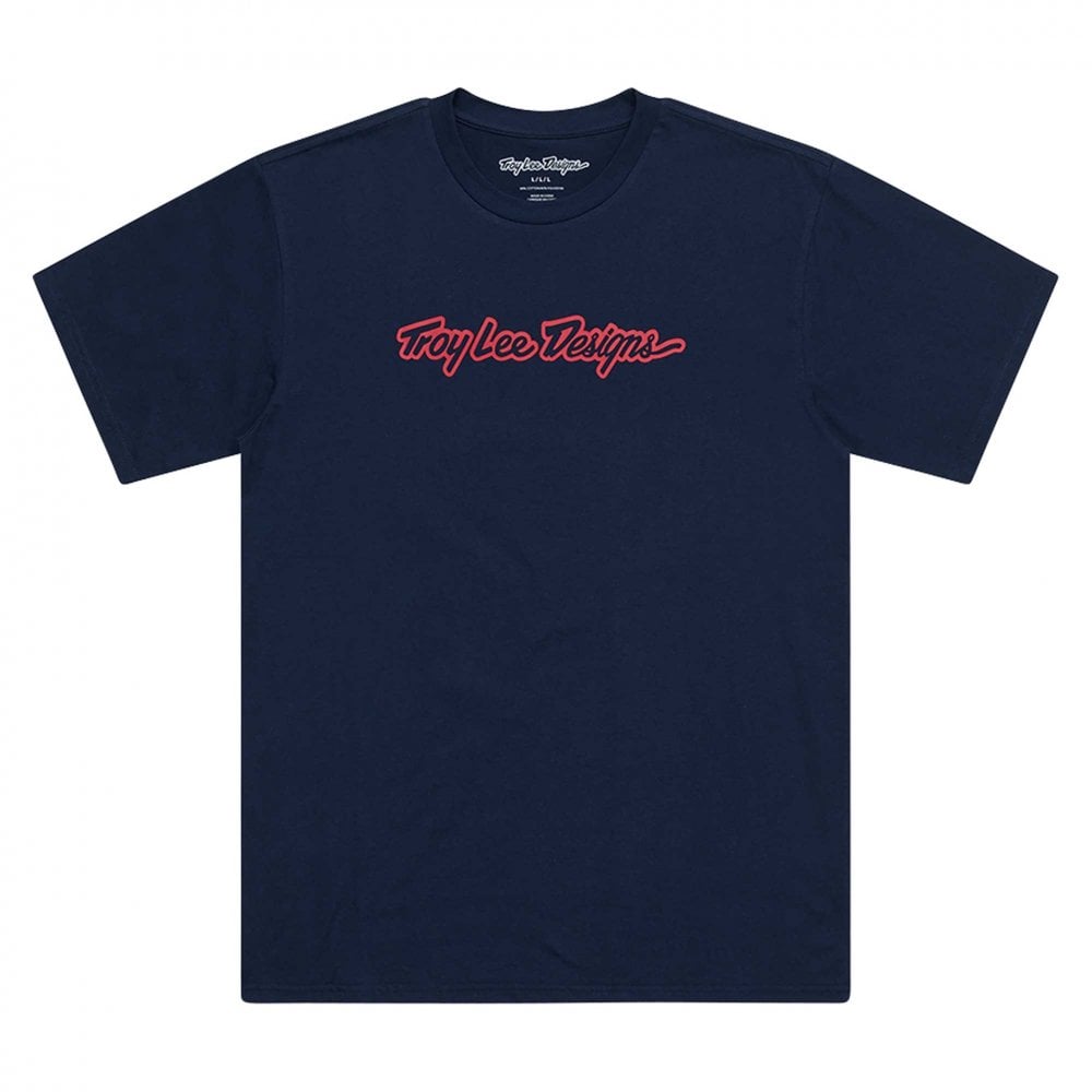 Troy Lee Designs T-Shirt - SIGNATURE (Navy)