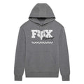 FOX Racing Women's Hoodie - CHECKER Fleece Pullover (Heather Graphite)