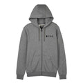 FOX Racing Mens Hoodie - ABSOLUTE Fleece ZIP (Heather Graphite)