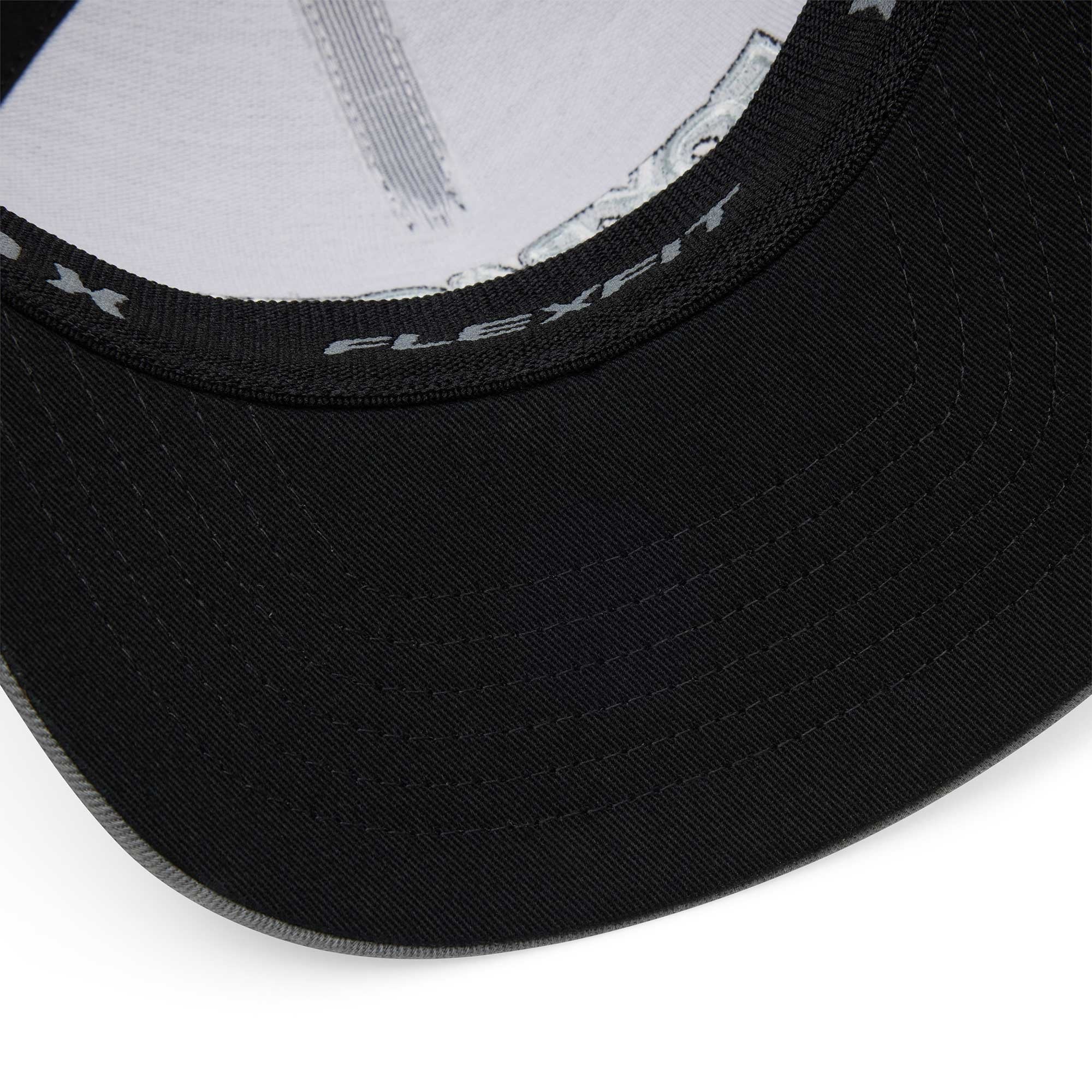 FOX Racing Mens Cap - BOLD Flexfit Hat (Pewter)