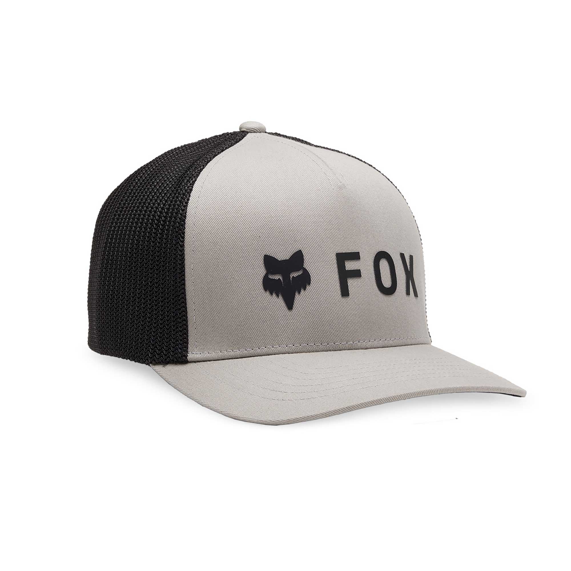 FOX Racing Mens Cap - ABSOLUTE Flexfit Hat (Steel Grey)