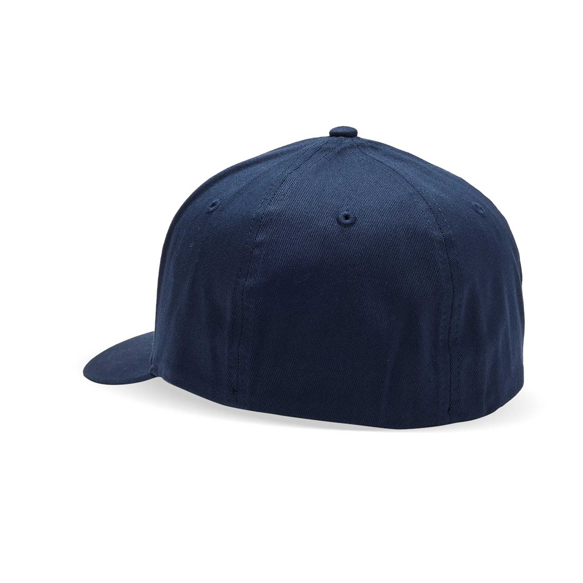 FOX Racing Mens Cap - FOX HEAD Flexfit Hat (Midnight)