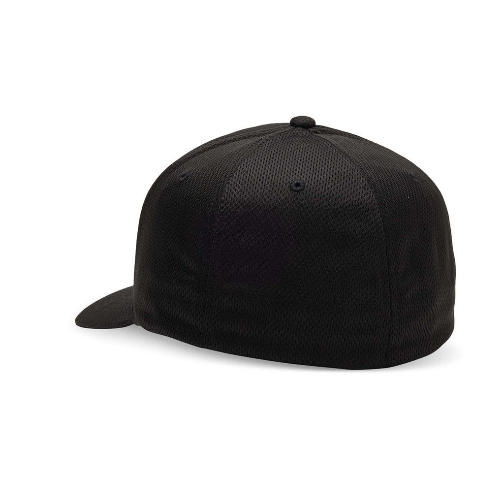 FOX Racing Mens Cap - FOX HEAD Tech Flexfit Hat (Black/Charcoal)