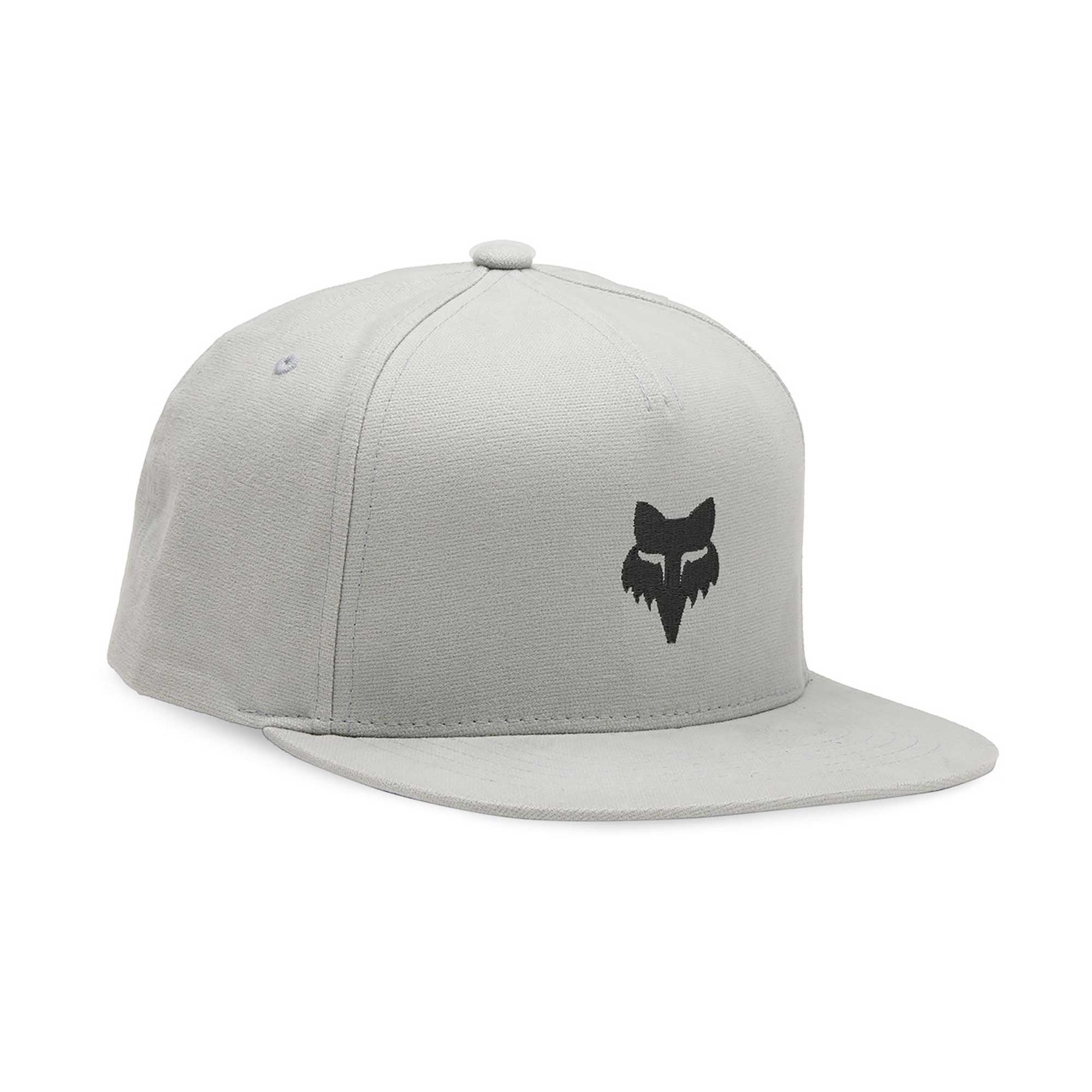 FOX Racing Mens Cap - FOX HEAD Snapback Hat (Steel Grey)