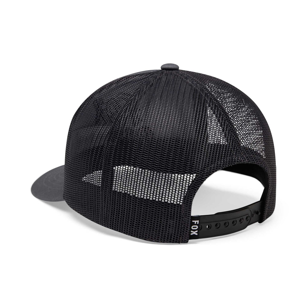FOX Racing Mens Cap - SPEED Mesh Trucker Hat (Pewter)