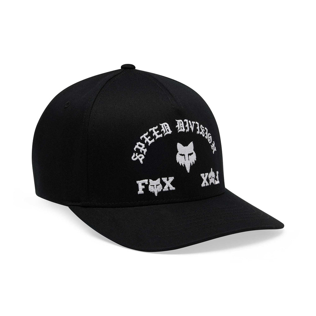 FOX Racing Mens Cap - ICON Flexfit Hat (Black)