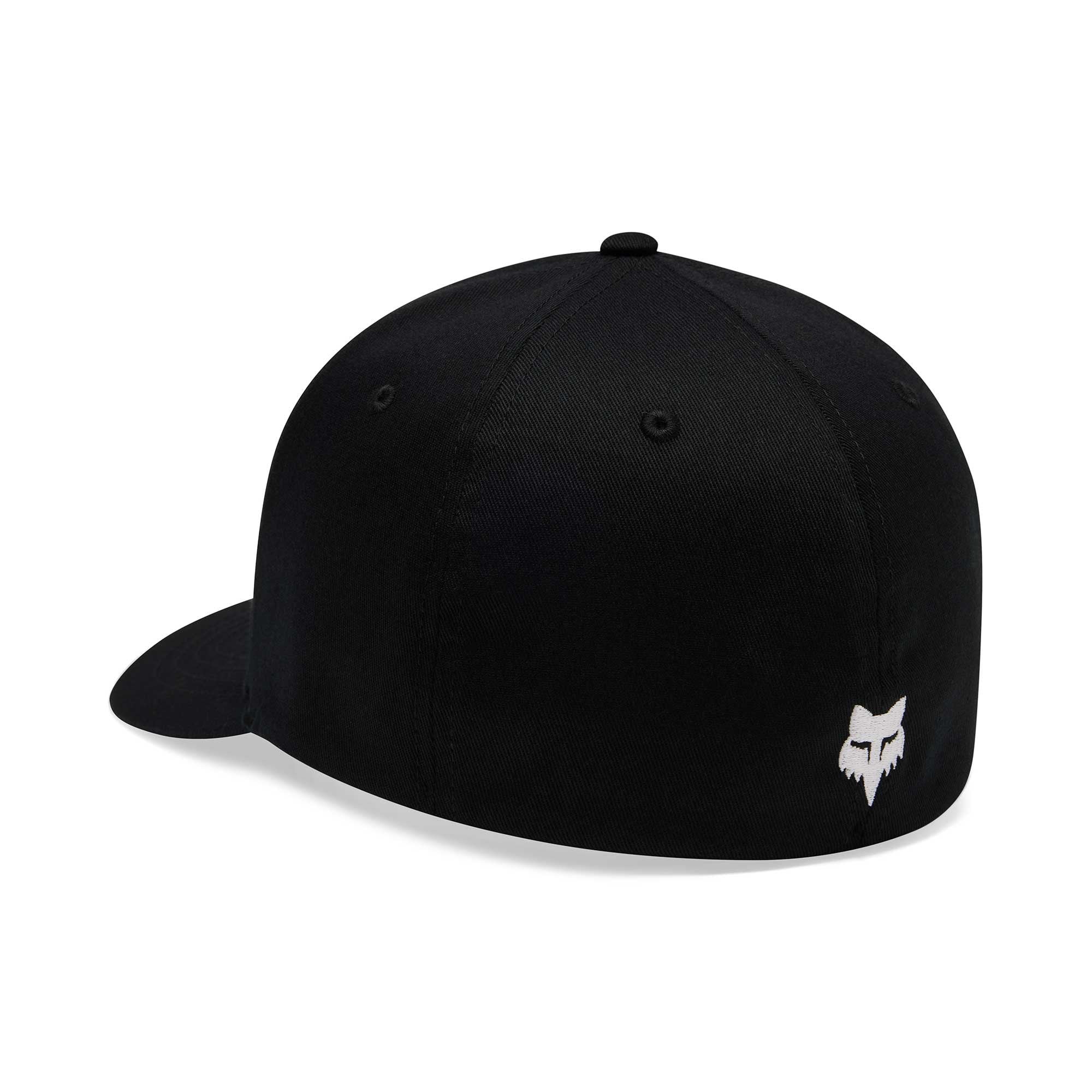 FOX Racing Mens Cap - ICON Flexfit Hat (Black)