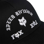 FOX Racing Mens Cap - ICON Flexfit Hat (Black)