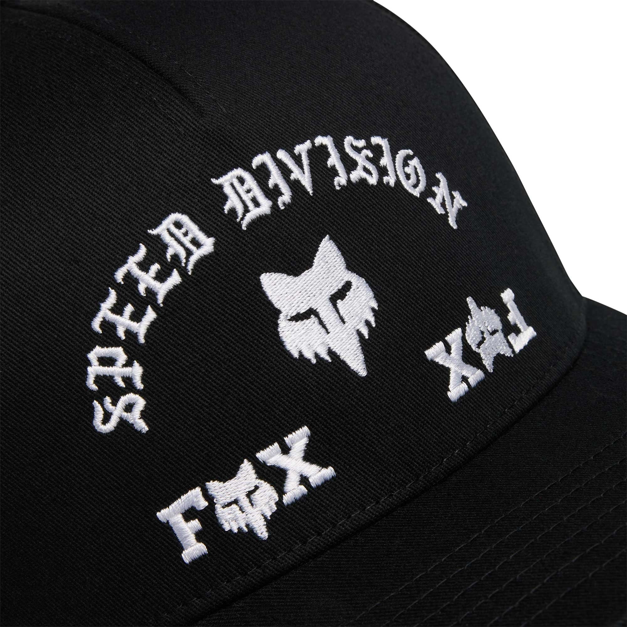 FOX Racing Mens Cap - ICON Flexfit Hat (Black)