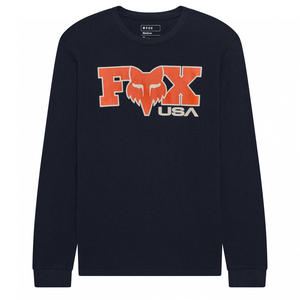 FOX Racing Mens T-Shirt - CIRCA 74 Thermal LS TEE (Midnight)