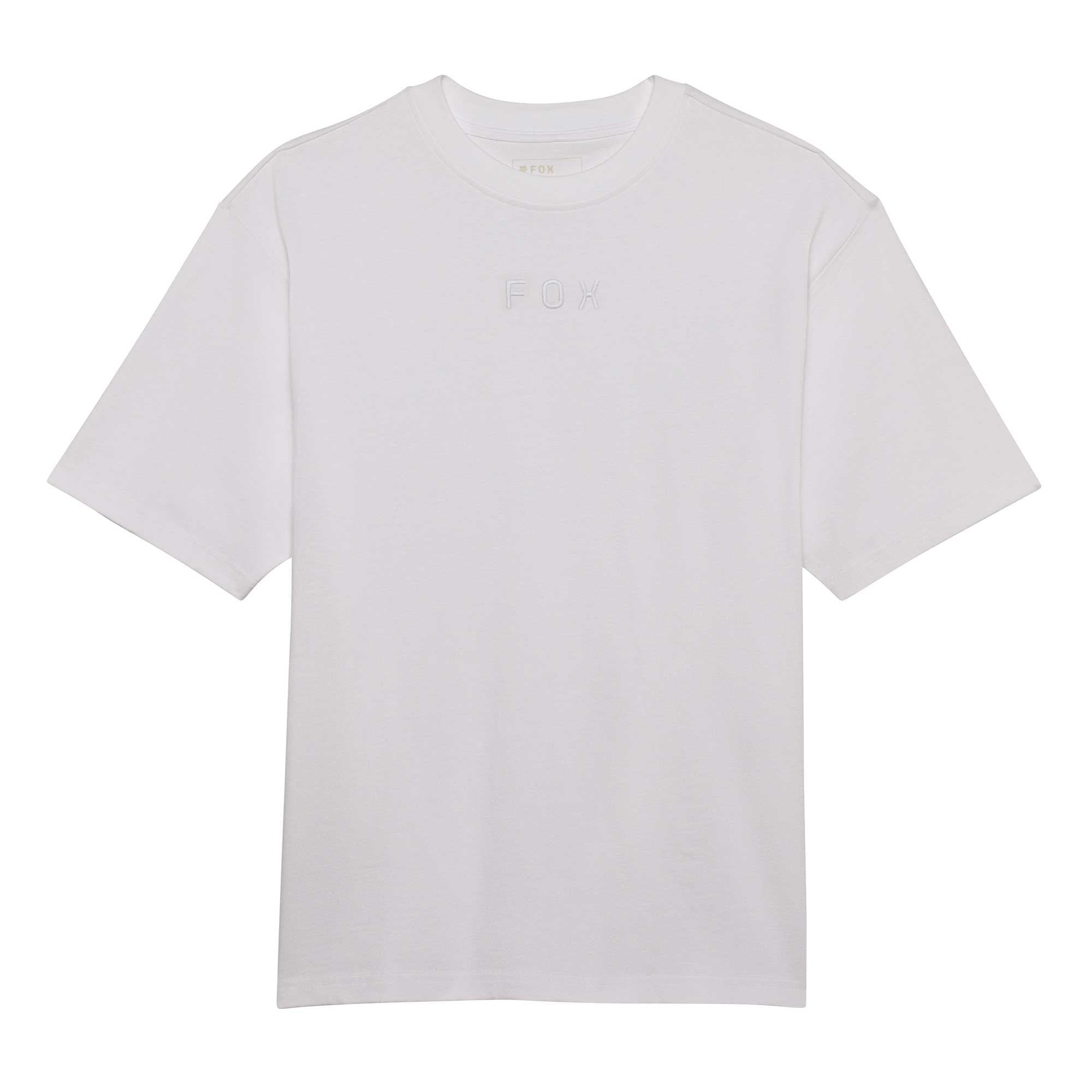 FOX Racing Mens T-Shirt - WORDMARK Oversized SS TEE (Optic White)