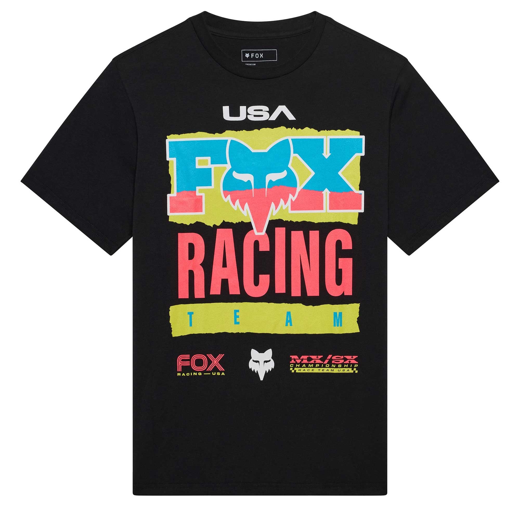 FOX Racing Mens T-Shirt - HARDCORE 195 Original SS TEE (Black)