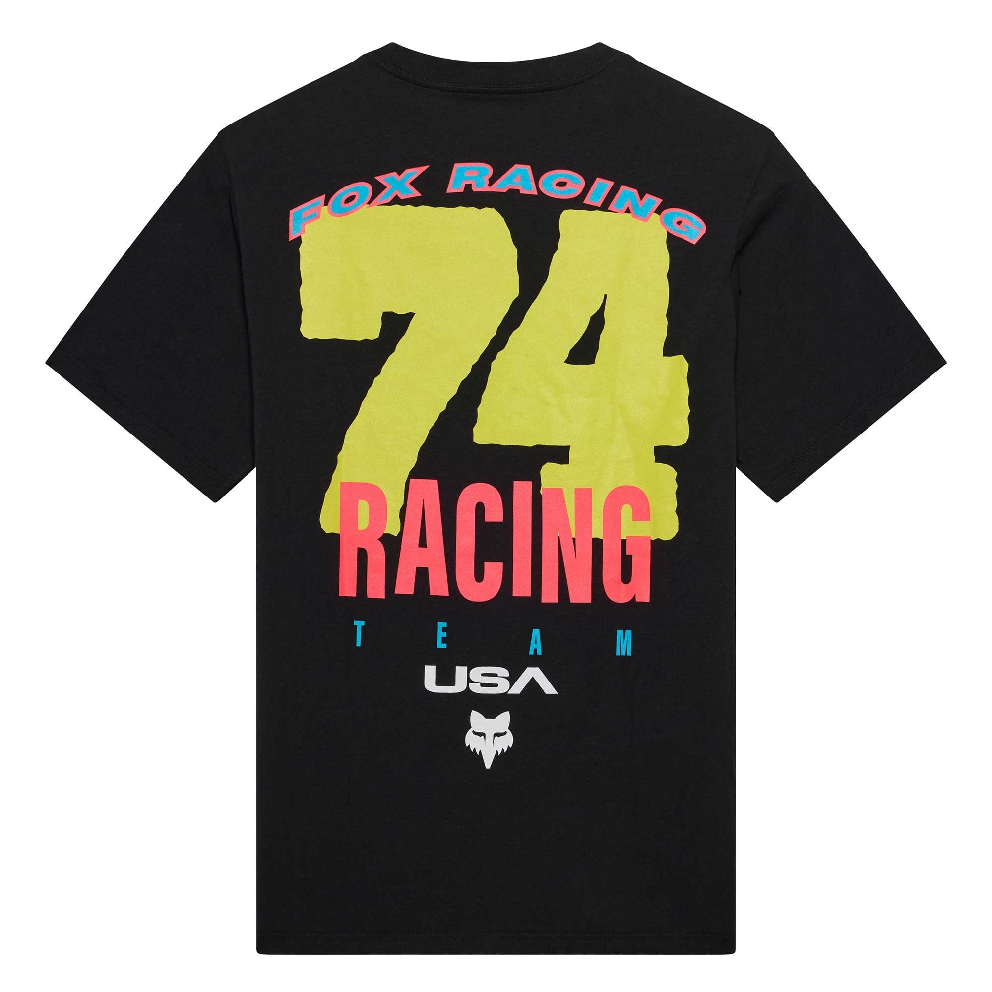 FOX Racing Mens T-Shirt - HARDCORE 195 Original SS TEE (Black)