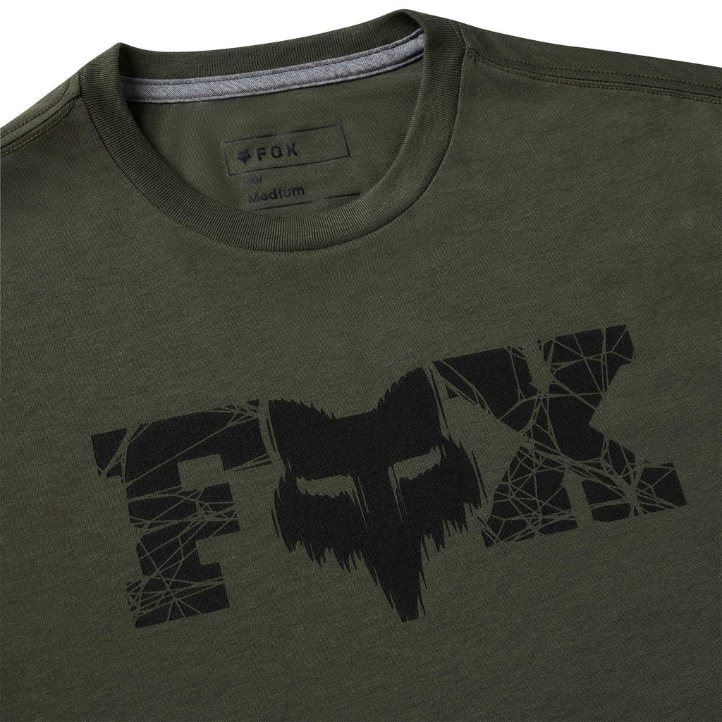 FOX Racing Mens T-Shirt - DIFFUSE DRI-Release SS TEE (Ivy)