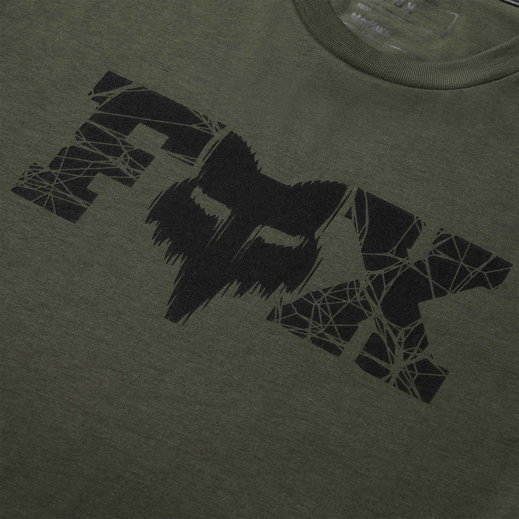 FOX Racing Mens T-Shirt - DIFFUSE DRI-Release SS TEE (Ivy)