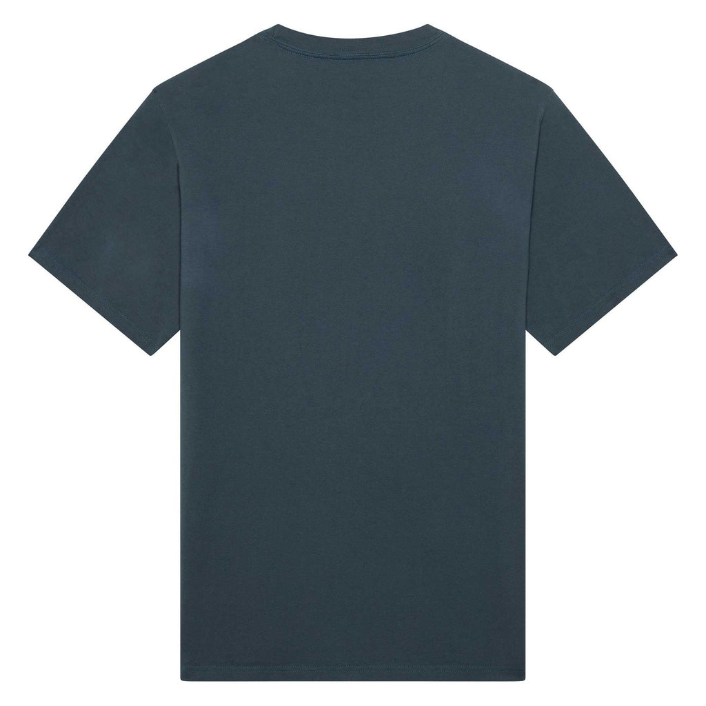 FOX Racing Mens T-Shirt - BLOCK 195 Original SS TEE (Deep Cobalt)