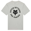 FOX Racing Mens T-Shirt - BADGE 195 Original SS TEE (Light Grey)