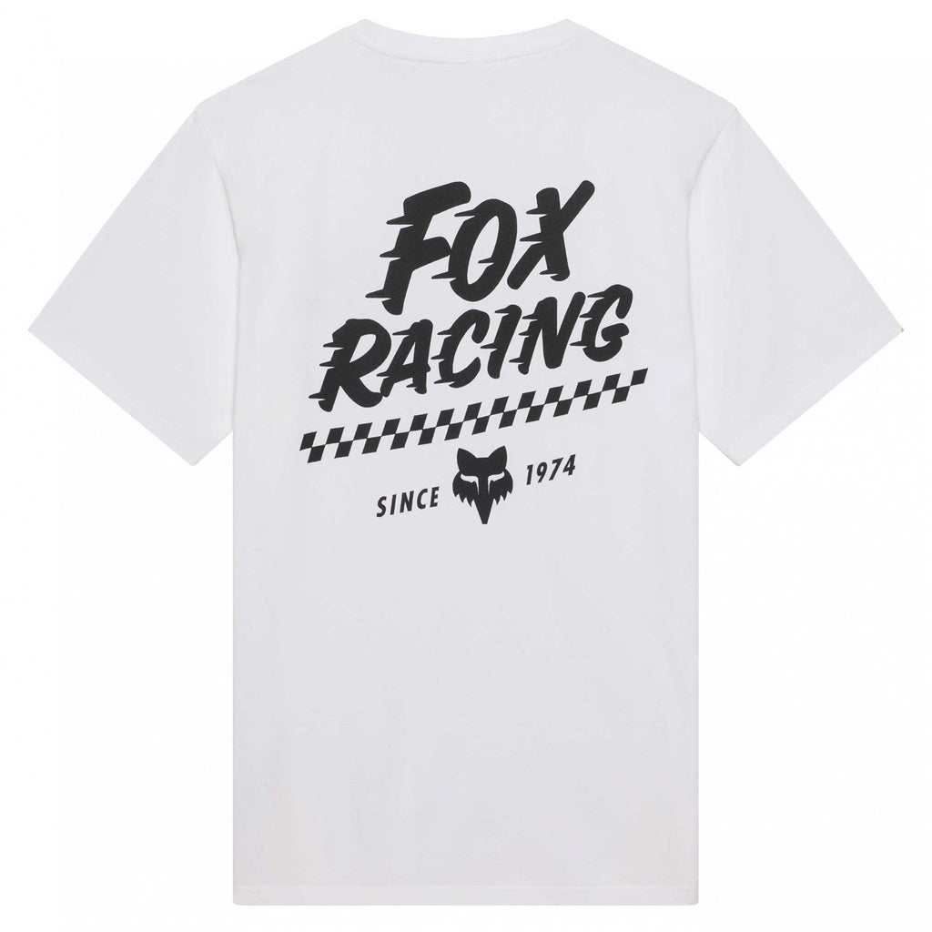 FOX Racing Mens T-Shirt - SPEED 195 Original SS TEE (White)
