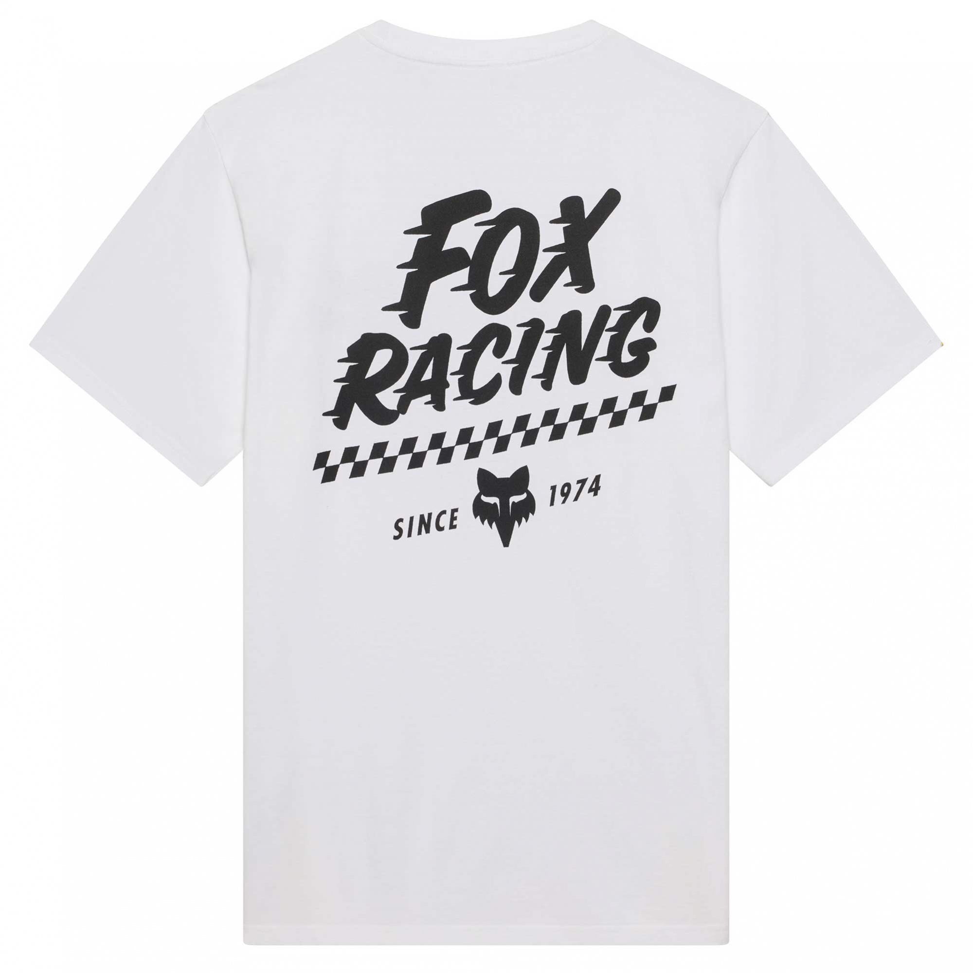 FOX Racing Mens T-Shirt - SPEED 195 Original SS TEE (White)