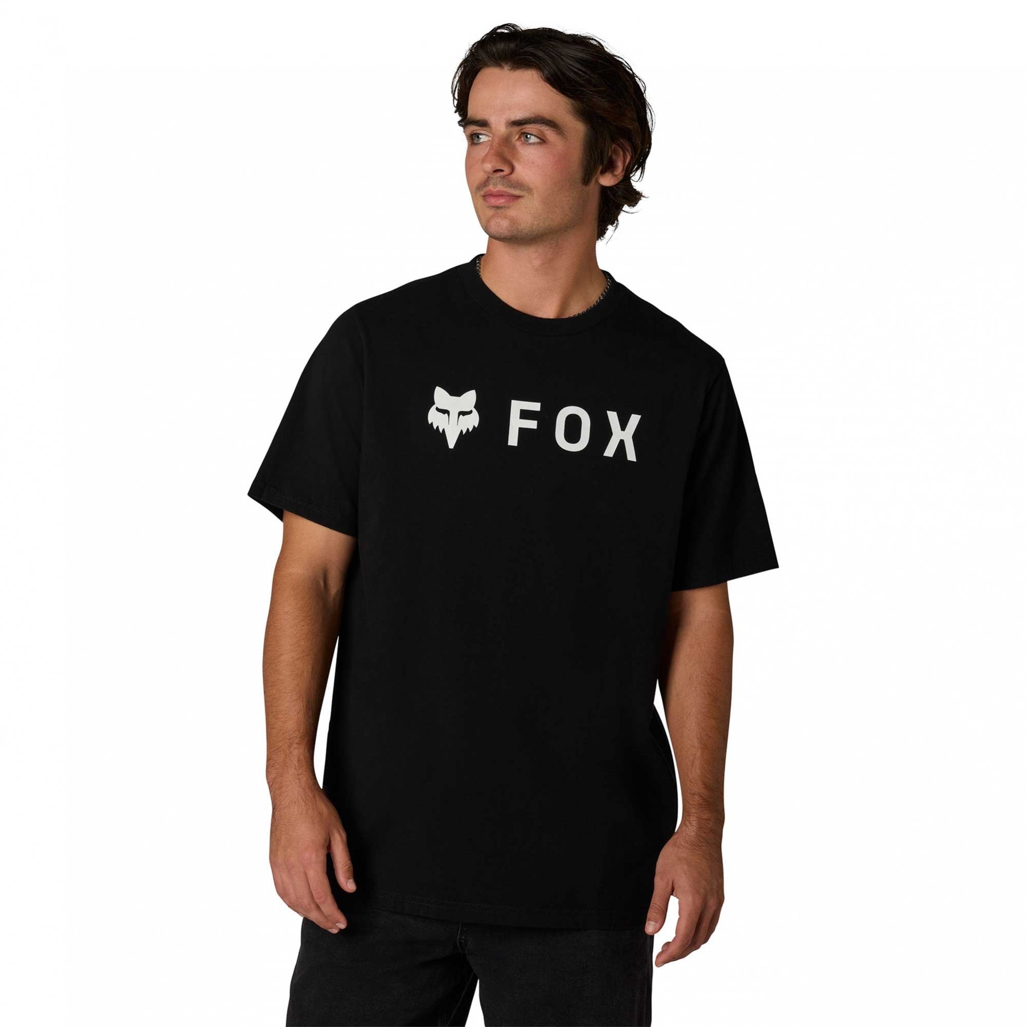 FOX Racing Mens T-Shirt - ABSOLUTE 195 Original SS TEE (Black)