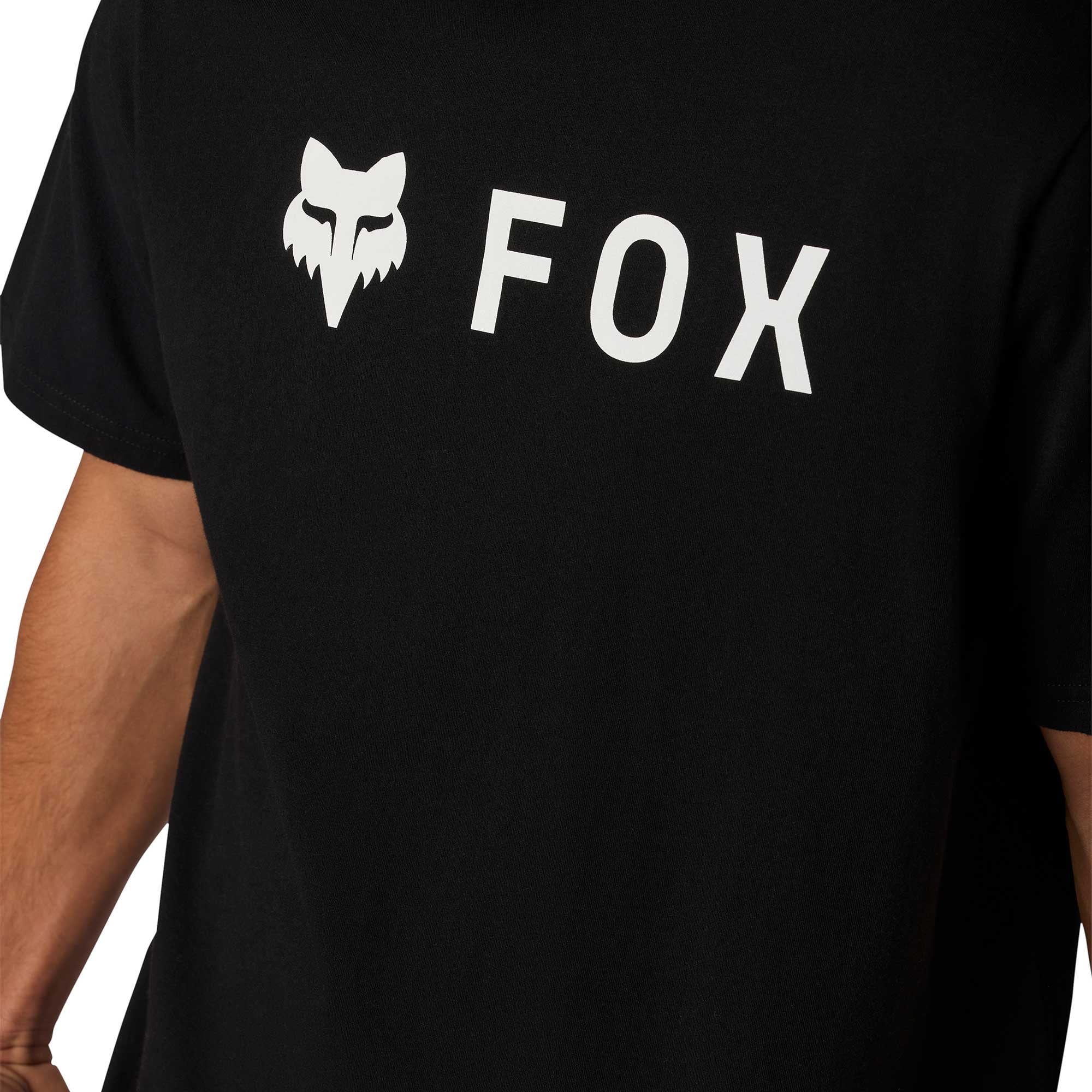 FOX Racing Mens T-Shirt - ABSOLUTE 195 Original SS TEE (Black)