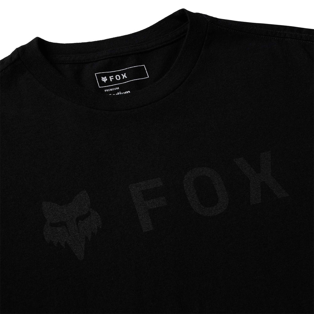 FOX Racing Mens T-Shirt - ABSOLUTE 195 Original SS TEE (Black/Black)