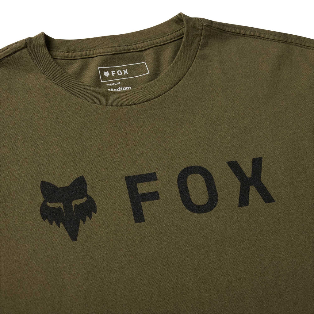 FOX Racing Mens T-Shirt - ABSOLUTE 195 Original SS TEE (Olive Green)